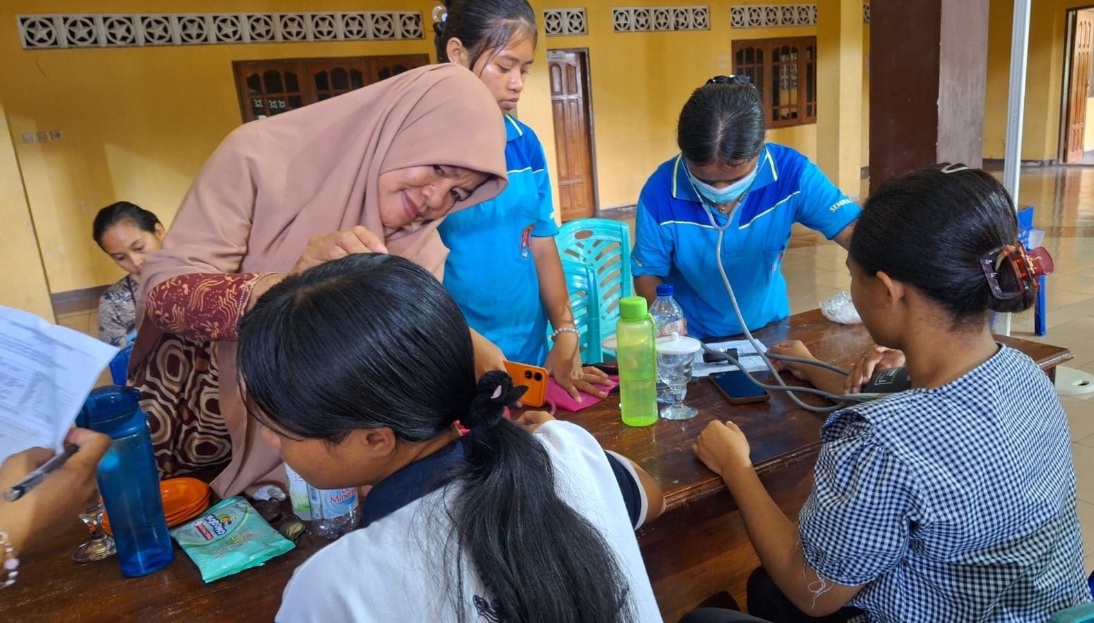 STIPAR Ende Gelar Pemeriksaan Kesehatan Gratis Bersama Puskesmas Kota Ende