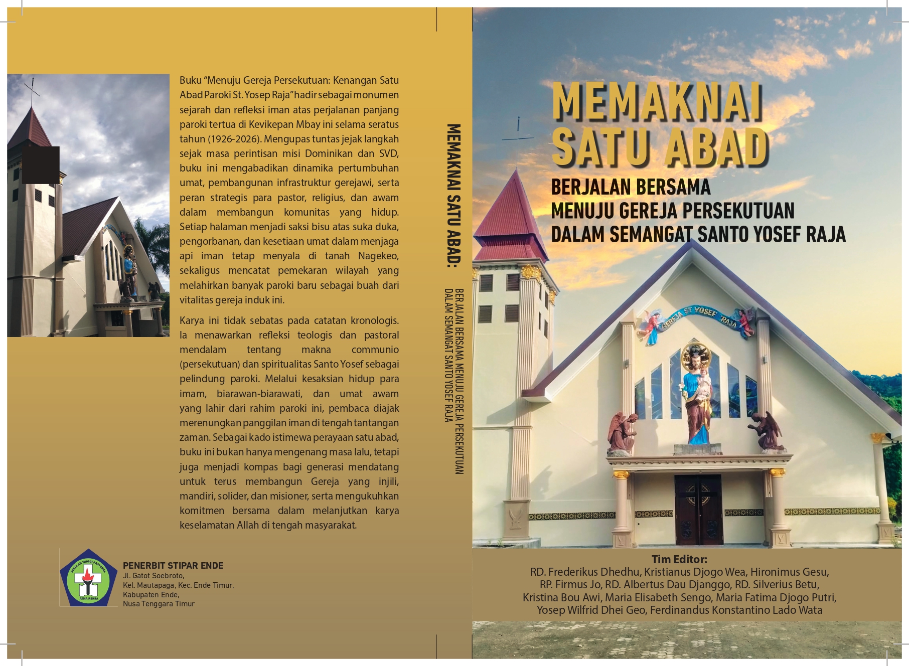 Menapaki Satu Abad Iman: STIPAR Press Segera Terbitkan Sejarah Paroki St. Yosef Raja